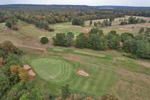 Chantilly (Vineuil) 15th Green Aerial